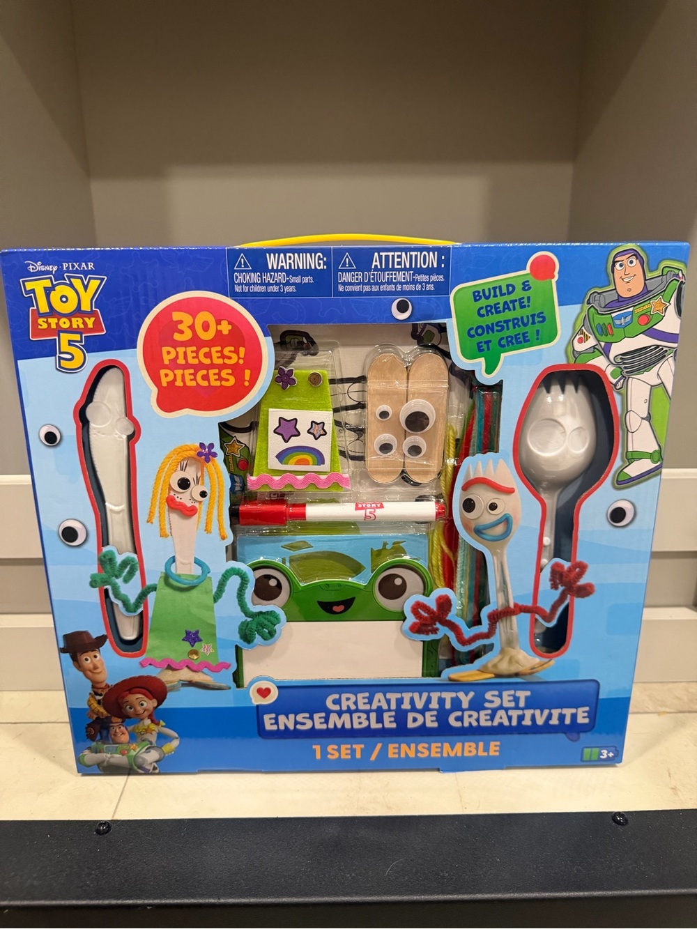 Disney Toy Story 5 Creativity Set FORKY, KAREN & LILYPAD Doodler Kit Craft New